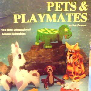 1982 NEEDLEWORK on PLASTIC CANVAS - FULL SIZE PATTERNS